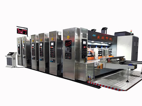 全電腦五色印刷開槽模切機